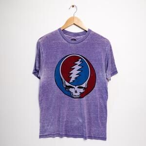 Crystal Purple Logo T-Shirt Size Medium Steak Your Face